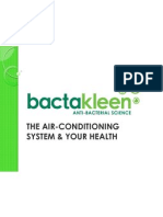 Bactakleen Presentation About Air Cond and Health