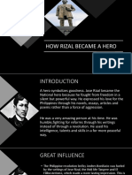 How Rizal Became A Hero