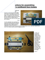 Model Bus Instructions TRJKF DMR, FR