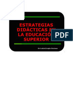 Estrategias Didácticas en La Educacion Superior