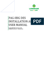 Pag-Ibig Des v.2.2 Installation and User Manual 12192016