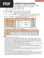 Mul Points Calculation: TH TH TH TH TH TH TH RD ND ST