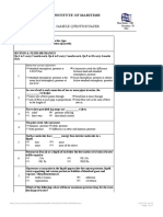 Gme Sample Question Paper