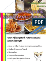 Cereals and Starch