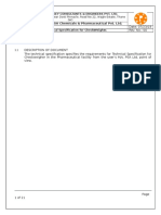 Technical Specification For CheckWeigher