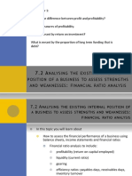 7.2 Financial Ratio Analysis