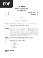 COT-216 and IT-313 Software Engg Lab Questions