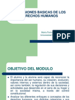 Deontología - Dimensiones Básicas de Los DDHH