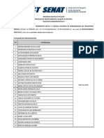 Convocação para A Avaliação de Conhecimentos 812 - 19