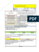 English Lesson Plan Year 1 Cefr Week 1&2 14.1.2019