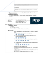 Semi-Detailed Lesson Plan in Science 8: Isaac Newton To The Students