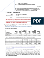 The Candidate Has To Report in Person As Per Schedule. Delayed Reporting Without Prior Approval From The Competent Authority Will Not Be Accepted For Admission