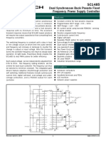 Dual Synchronous Buck Pseudo Fixed Frequency Power Supply Controller