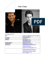 Biography of Tom Cruise