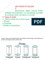 Projection of Solids