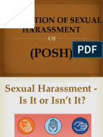 Prevention of Sexual Harassment: (POSH)