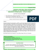 Varunaa Shigru Guggulu and Bala Taila Matra Basti in The Management of Mootraghata (Benign Prostatic Hyperplasia) - A Pilot Study