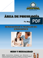 Sexualidad y Manejo de Emociones