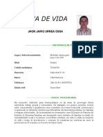 Hoja de Vida Jairo