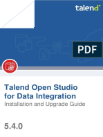 Talend Open Studio For Data Integration: Installation and Upgrade Guide