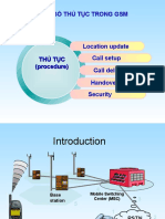 Một Số Thủ Tục Trong Gsm