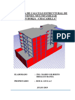 Memoria Estructuras Multifamiliar