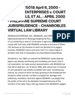 G.R. No. 125018 April 6, 2000 - Remman Enterprises v. Court of Appeals, Et Al.