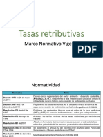 Tasas Retributivas