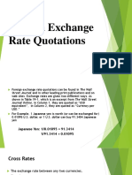 Foreign Exchange Rate Quotations FM11 19-4