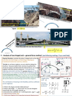 3 Force Method Example Parabolic Arch Solution