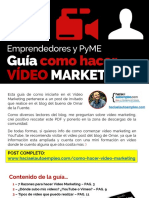 Guia Como Hacer Video Marketing en YouTube PDF