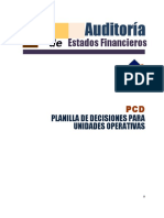 05 PCD Planilla de Decisiones para Unidades Operativas