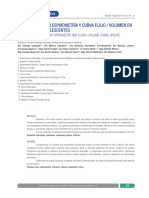 Actualización en Espirometría y Curva Flujo Volumen en Escolares y Adolescentes