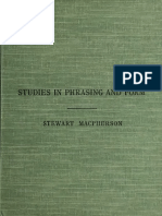 Studies in Phrasing and Form PDF