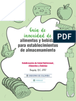 Guia Inocuidad Alimentos Establecimientos Almacenamiento