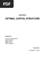 Optimal Capital Structure