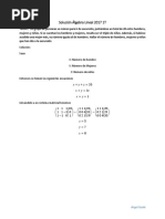 Solucion Algebra Lineal Examen