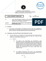 Local Budget Circular No. 111 - Manual On The Setting Up and Operation of Local Economic Enterprises (Lees)