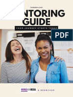 Mentoring Guide: Your Journey Starts Today