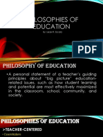 Philosophies of Education