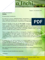 Carta de Presentación AA