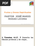 05 Agosto - Dones Espirituales y Frutos Espirituales