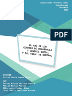 El Abc de Los Comités de Desarrollo y Control Social y Del Vocal de Control