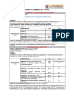 Formato General de Información Del Tutor