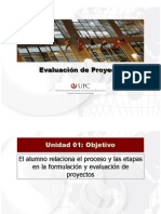 Evaluacion de Proyectos - UPC - 1 - Conceptos Basicos