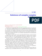 Complex Polynomial Approximation