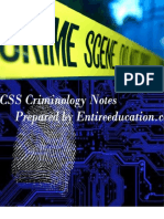 CSS Criminology Notes