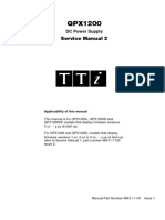 Tti Qpx1200 Service Manual - Version 2 - Full Version