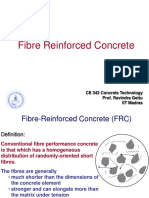 Fibre Reinforced Concrete: CE 342 Concrete Technology Prof. Ravindra Gettu IIT Madras