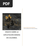 Ensayo Sobre La Explotación Minera en Colombia